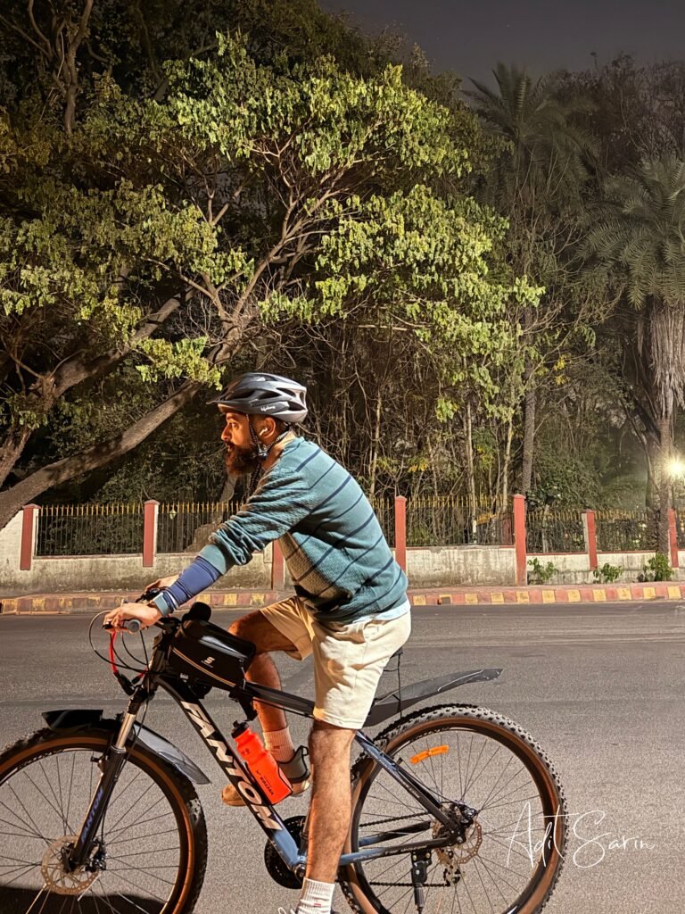 Adit Sarin - 7 January 2026 - Cycle ride